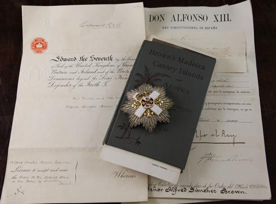 Spain. A Star of the Order of Military Merit, 22in.